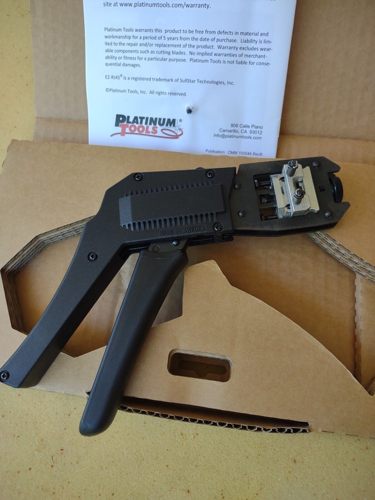 Platinum Tools 100544 EZ-VIKING Crimp Tool