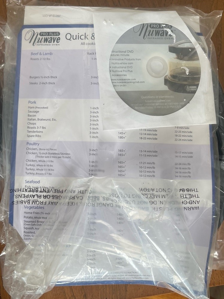 NuWave Pro Plus Infrared Oven 20616 New