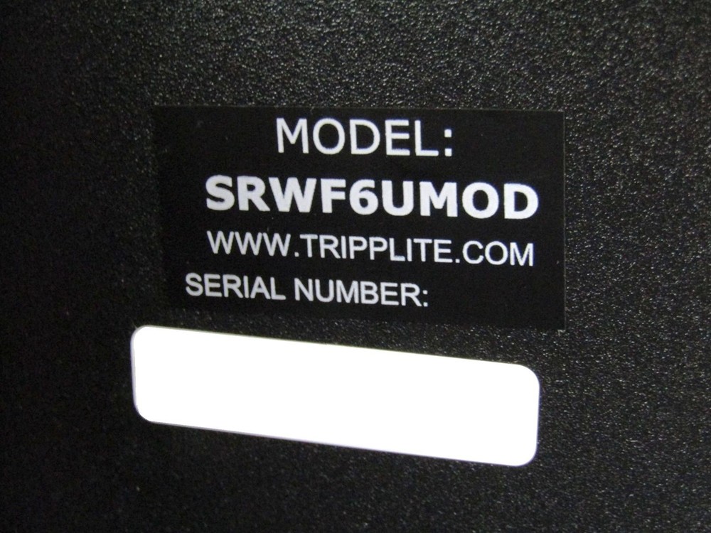 Tripp-Lite SRWF6UMOD 3U Low-Profile Vertical Switch-Depth Wall-Mount Enclosure