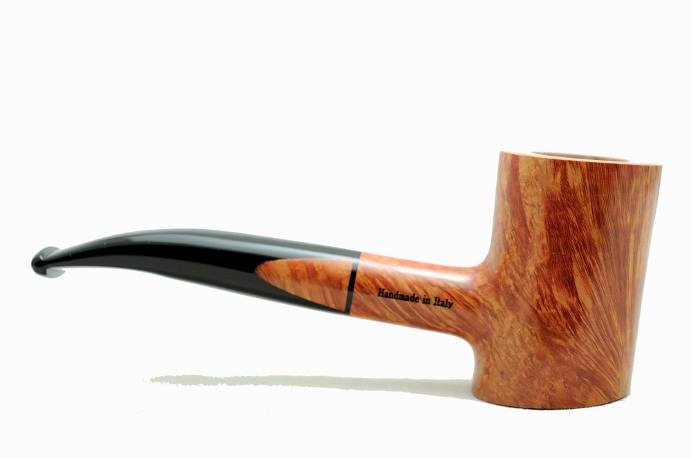 Brand new briar pipe PARONELLI poker flame grain handmade