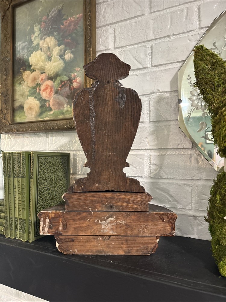 Salvage Newel Post Half Antique