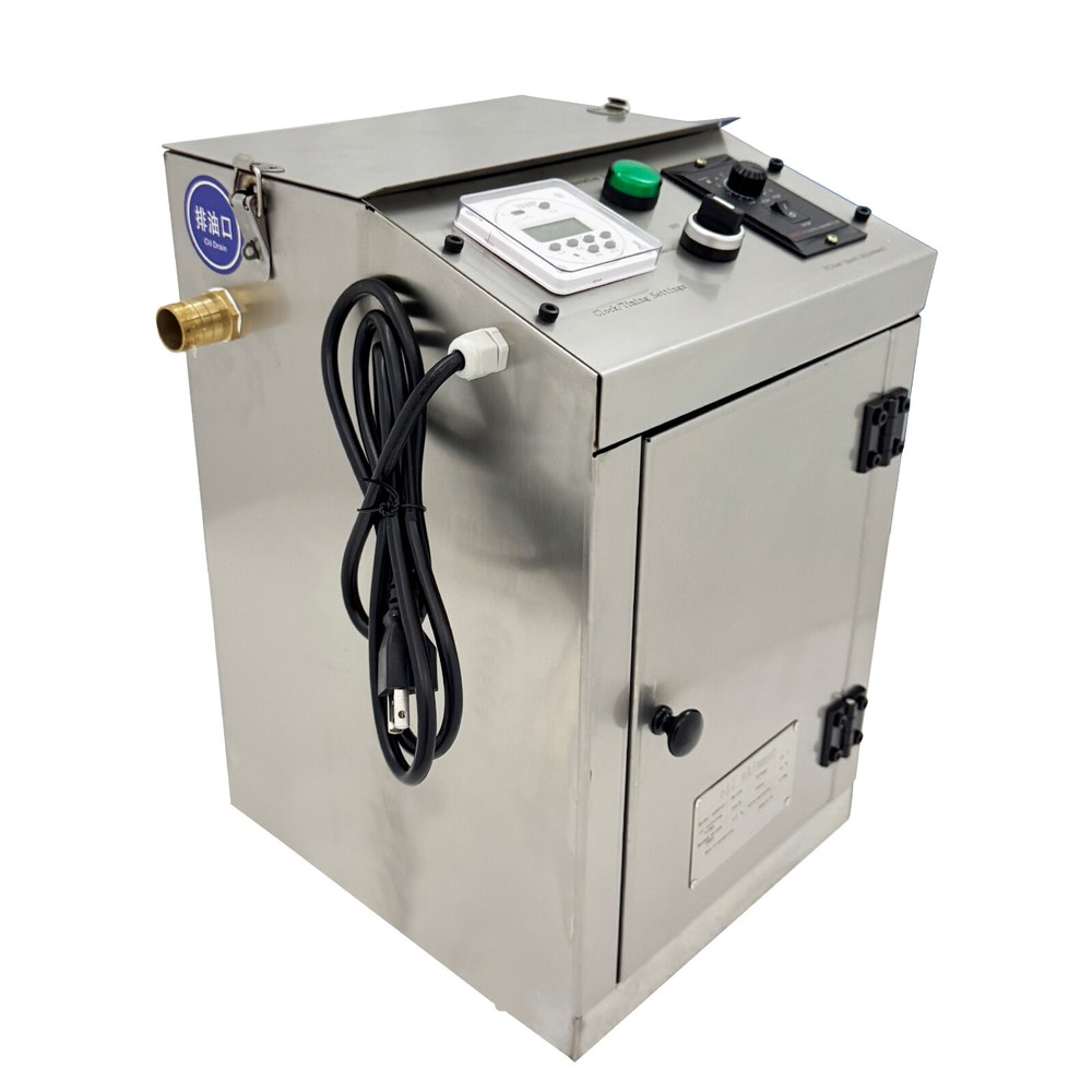 Oil Water Separator Industrial Machine Tool Coolant Purification System 110V