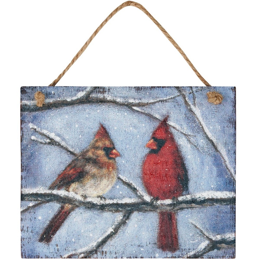 Cardinal Couple Ornament