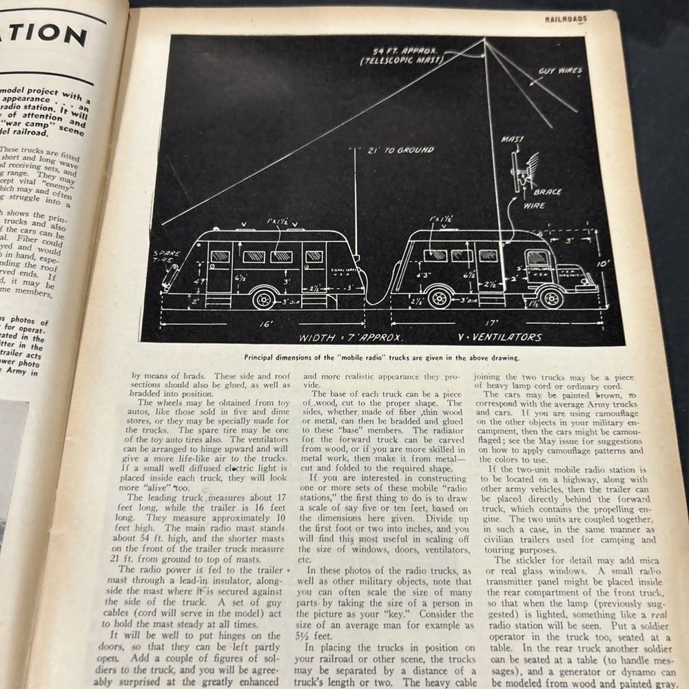 Model Craftsman August, 1943