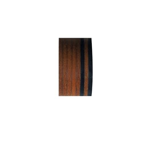5PCS Packed Brown/Black Premium Laminated Billiard Cue Tips, Laminated Pool