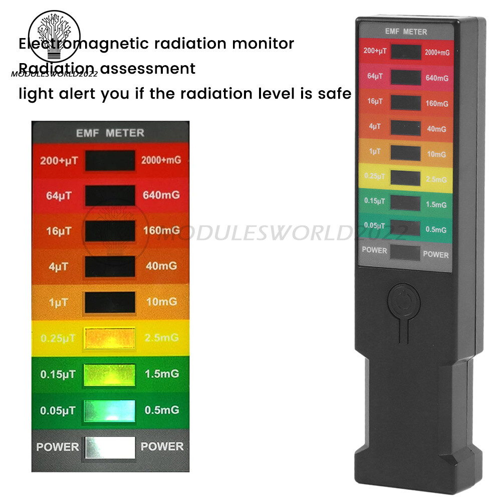 Electromagnetic Field Radiation Detector EMF Meter Electromagnetic Field Tester