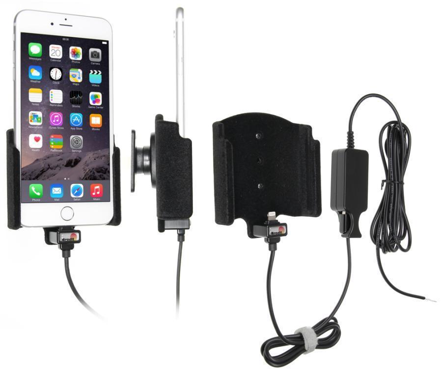 Brodit 527804 Active Holder, iPhone 6sPlus, 7Plus with Molex Adapter - Flocked
