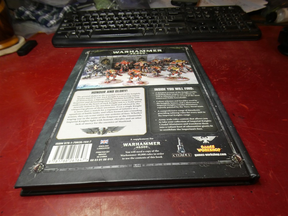 Warhammer 40k: Codex: Imperial Knights Hardcover: 2018