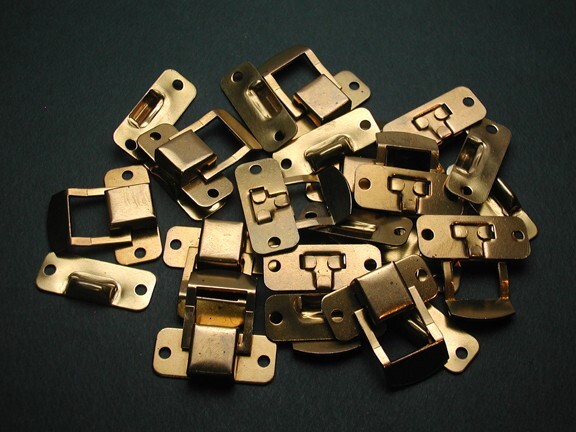 Brass Snap Latches #4071, Woodworking, New 12 ea. Includes Mounting Hardware