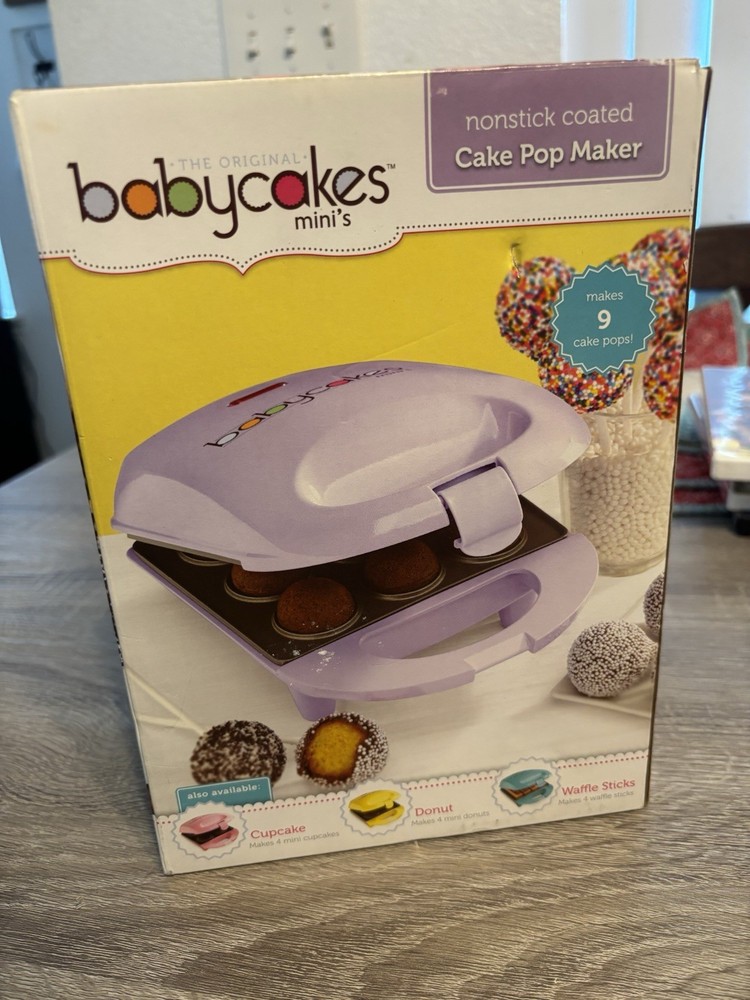 Babycakes CPM-20 Mini Cake Pop Maker - Purple