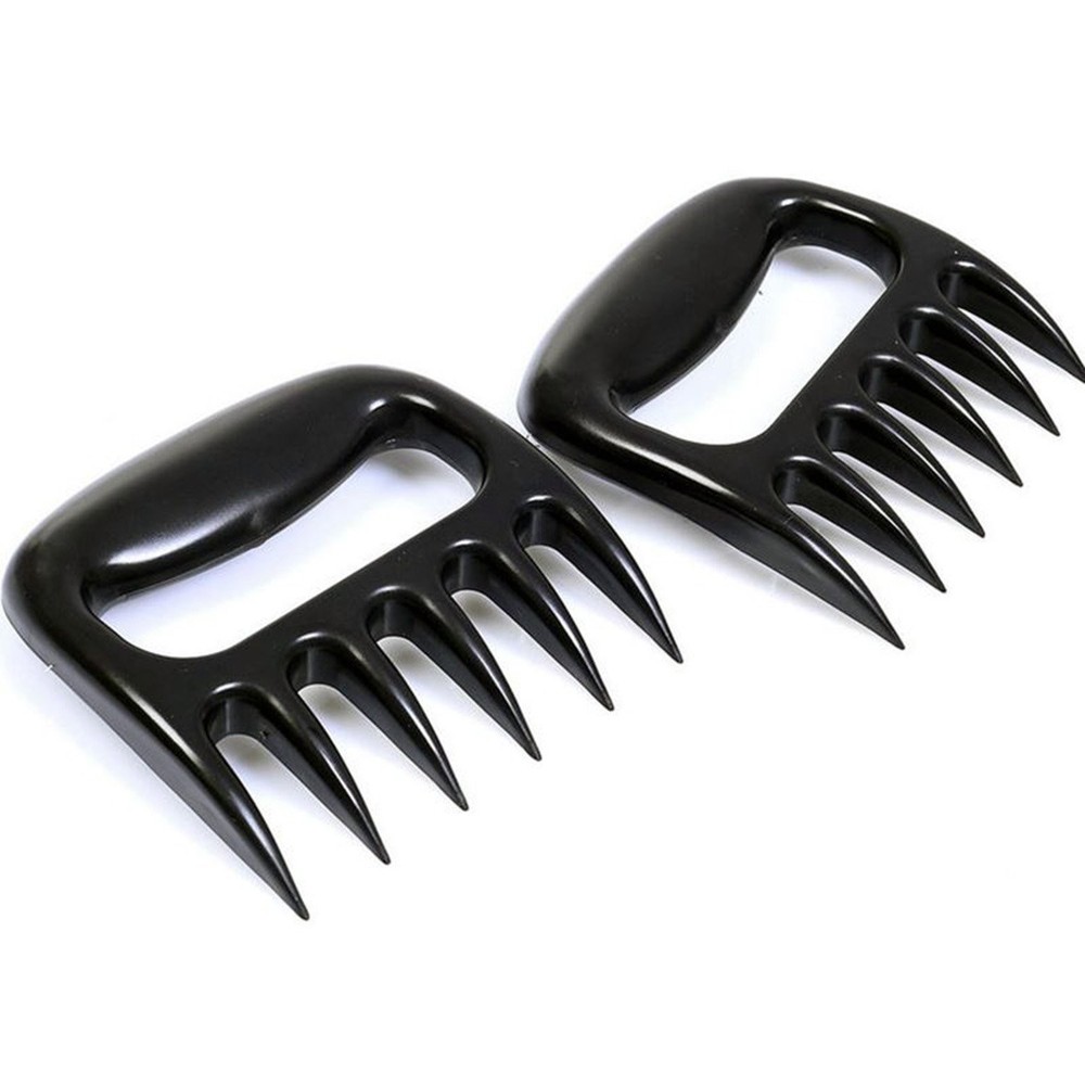 Pulled Pork Shredder Claws 2 Pack Heavy Duty BBQ Meat Handler Forks