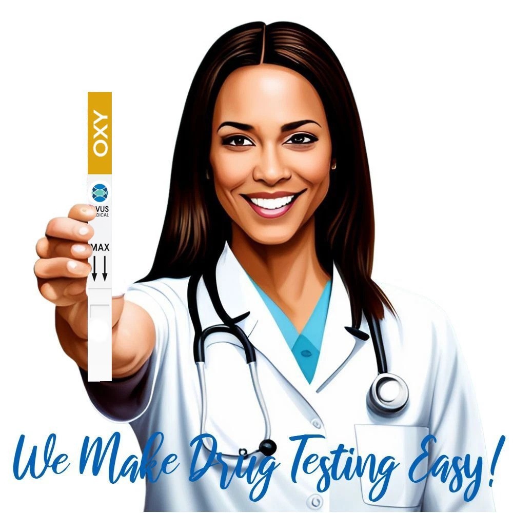 Ovus Medical Oxycodone Drug Test 50 Strips | Quick and Easy Testing