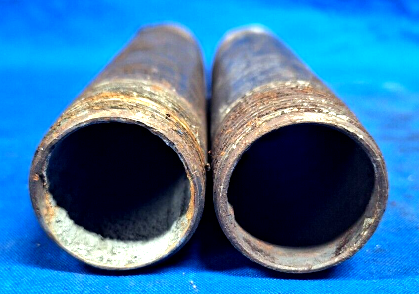 PIPE NIPPLE DOUBLE END THREAD ASSORTED LOT OF 4