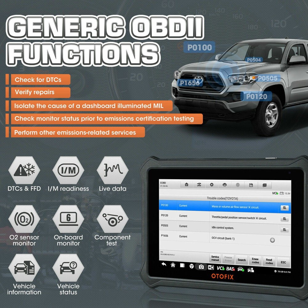 2025 OTOFIX D1 Lite Car Bidirectional Scanner Auto Full System Diagnostic Tool
