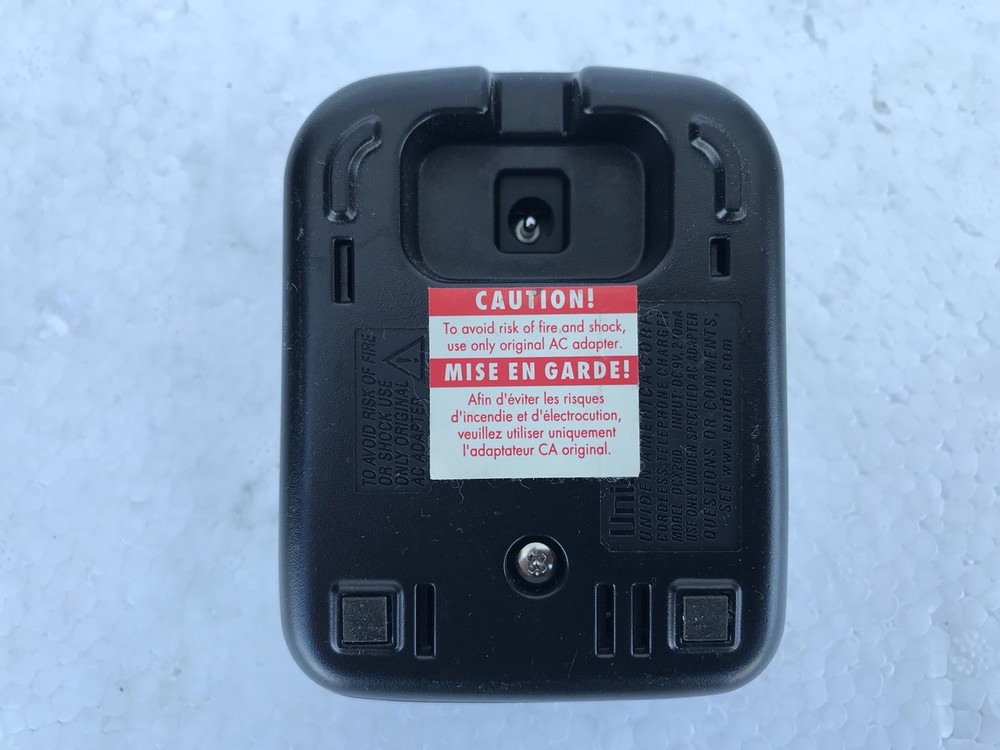 DCX200 Uniden Handset Charging Base for handsets DECT2060, DECT2080, DECT2085