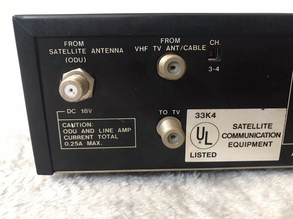 MACOM Satellite Receiver model IDU-H1 60-72MHz