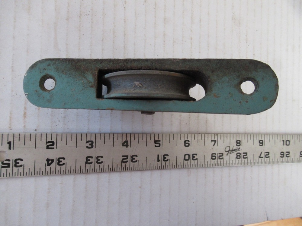 Sargent Window Roller/Pulley/Guide Unrestored as found Condition