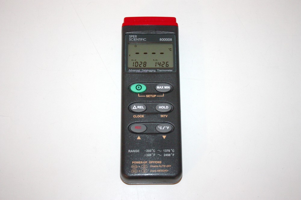 Sper Scientific 800008 Advanced Data Logging Thermocouple Thermometer