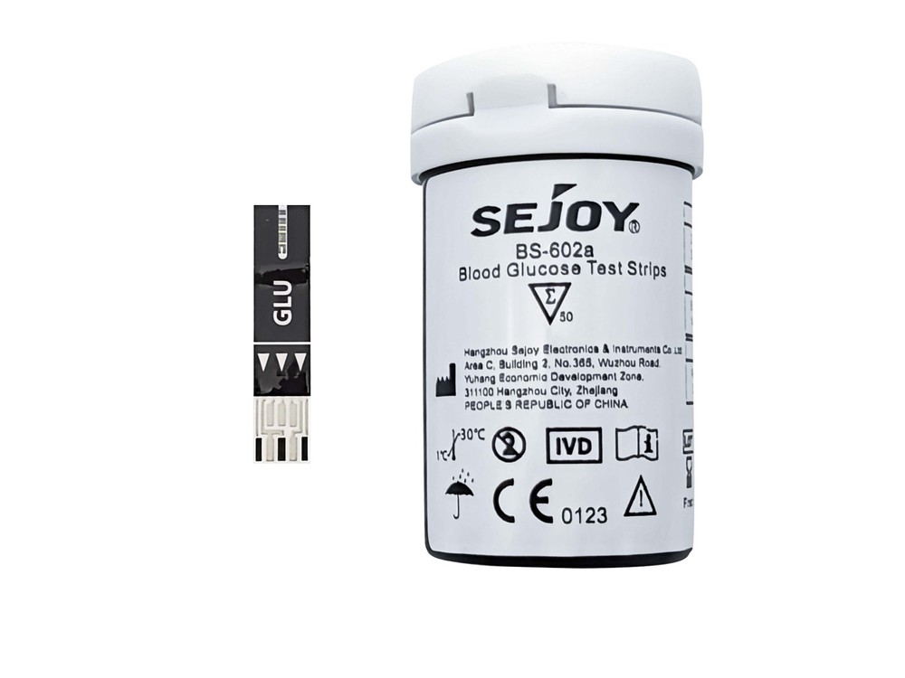 50pcs BG Test Strips for SEJOY CDS-101 Meter