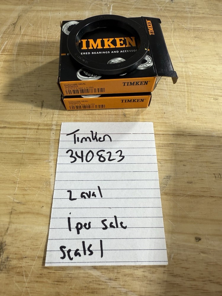 TIMKEN 340823 Seal (NEW IN BOX)
