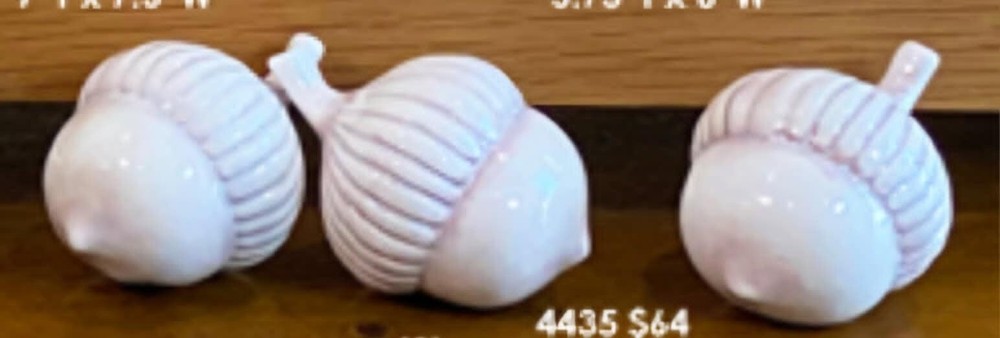 Clay Magic Acorn Unpainted Ready to Paint Ceramic Bisque