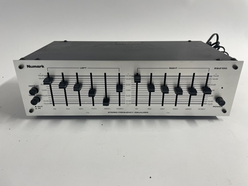 Numark EQ2100 6-Band Stereo Frequency Equalizer