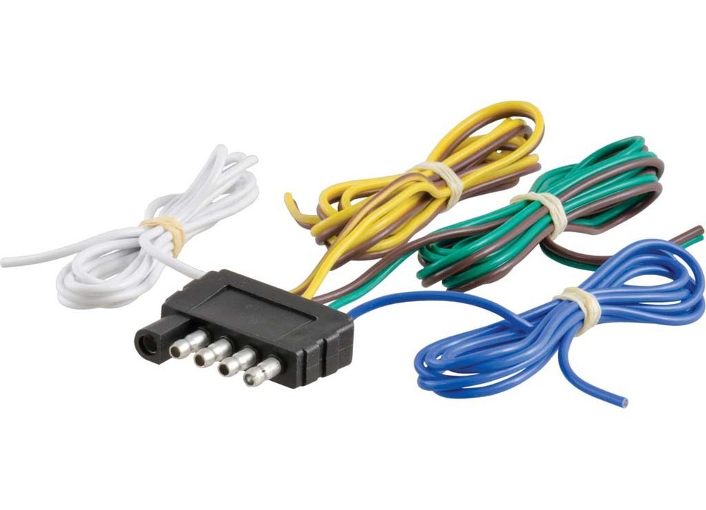 Curt 58541 5-Flat Trailer End 48" Packaged