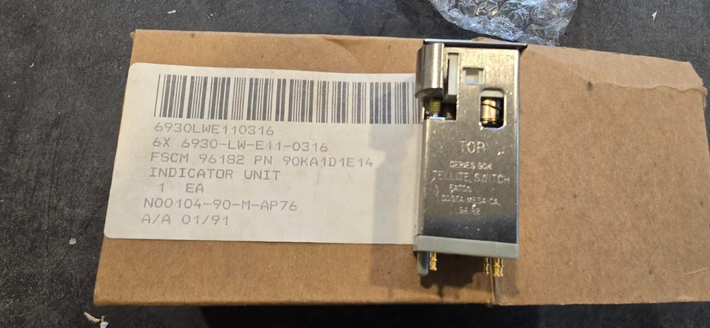 MARINE AIR SUPPLY INDICATOR UNIT 90KA1D1E14 6930-LW-E11-0316