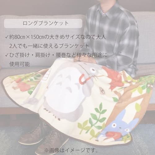 Marushin Long Blanket I'm Doraemon Hello Mini Doraemon Comes with storage bag