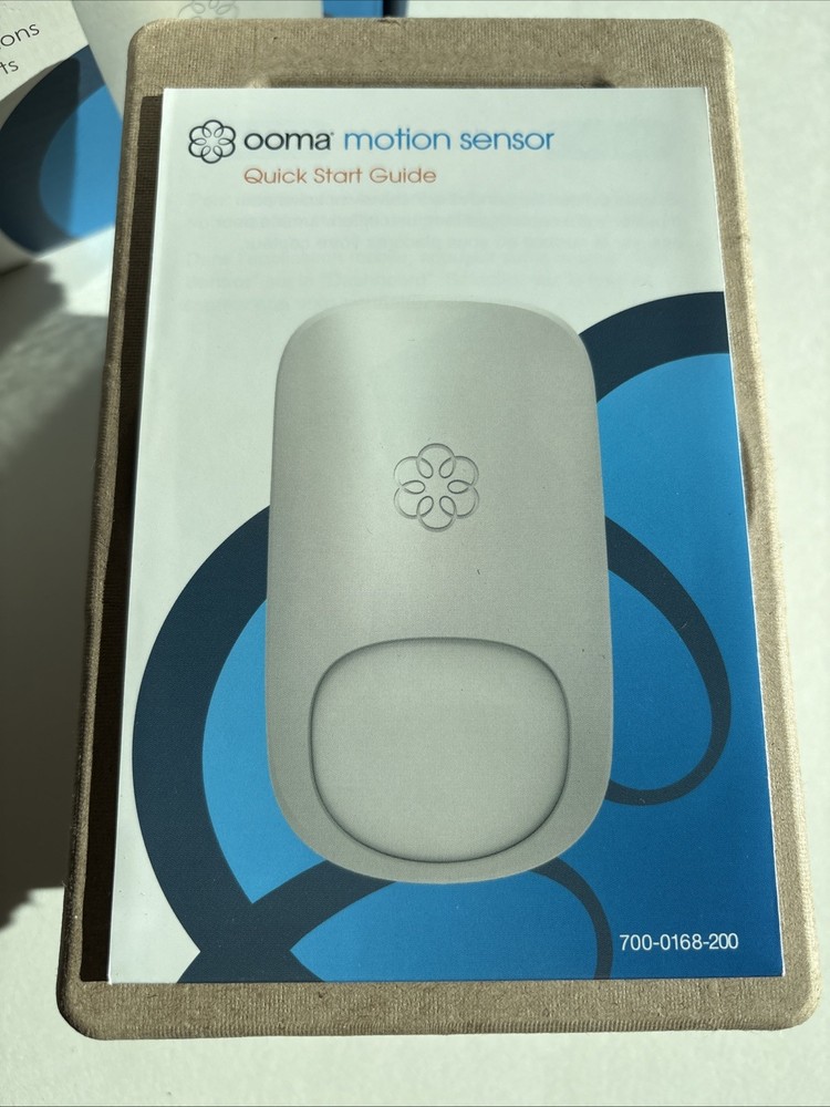 Ooma Home Motion Sensor New In Open Box