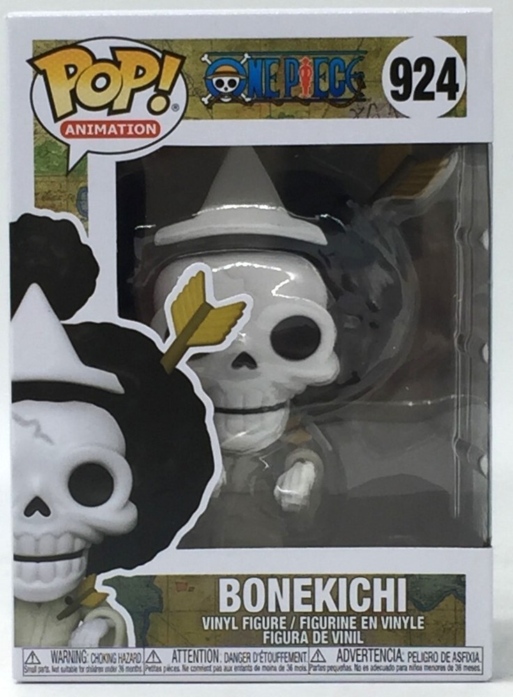 Funko Pop! Animation One Piece Bonekichi #924 With Pop Protector