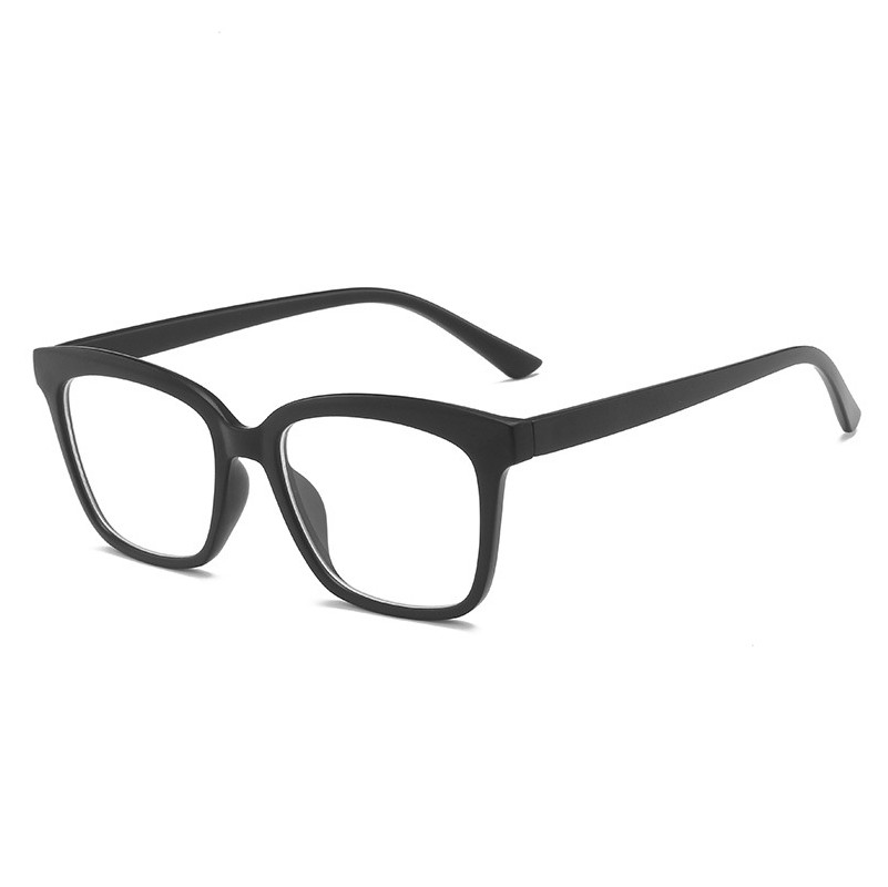 Unisex Square Blue Light Blocking Myopia Nearsighted Glasses Full Frame Glasses