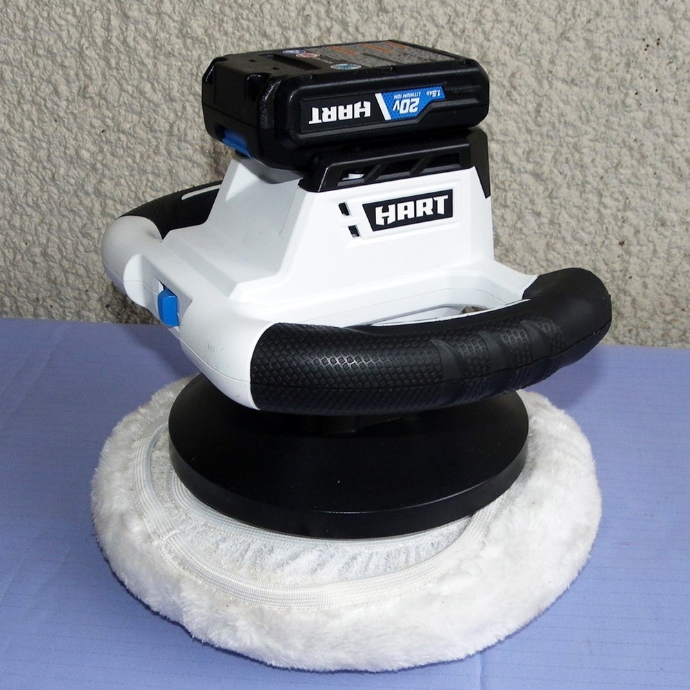 HART HPBF01 20V CORDLESS 10" RANDOM ORBIT BUFFER ONE BATTERY