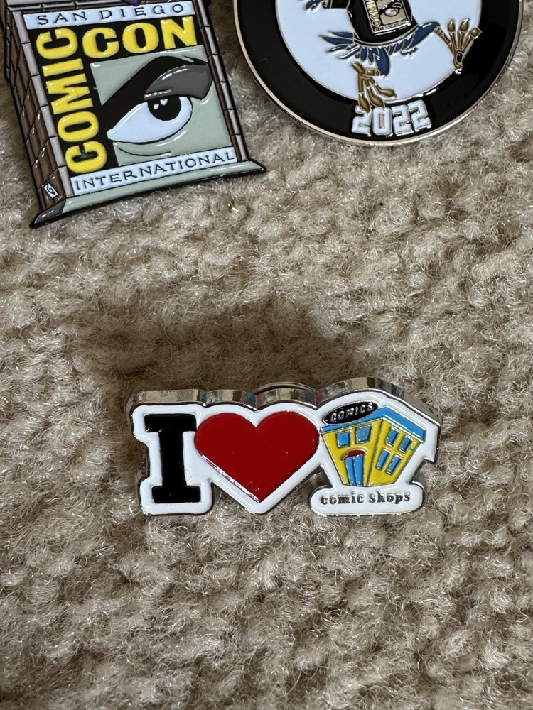 SDCC Comic Con Pins 2022