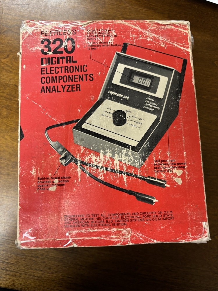 Digital Electronic Components Analyzer By Peerless