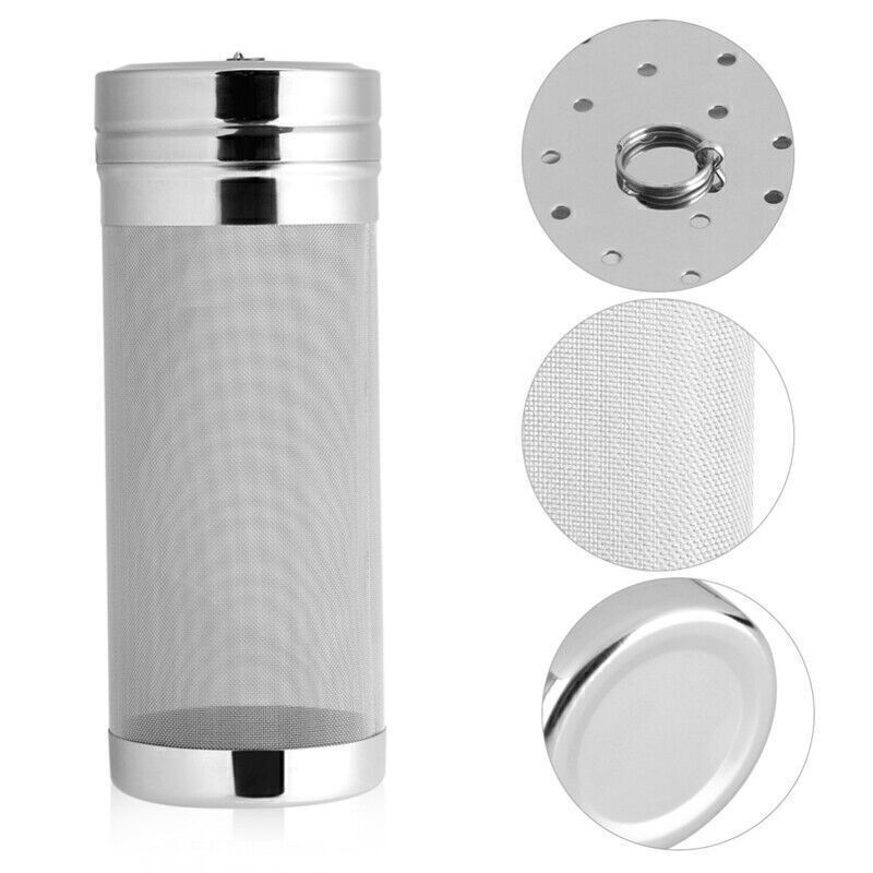 Stainless Steel 300 Micron Ultra Fine Mesh Brewing Beer Hopper Filter Strainer