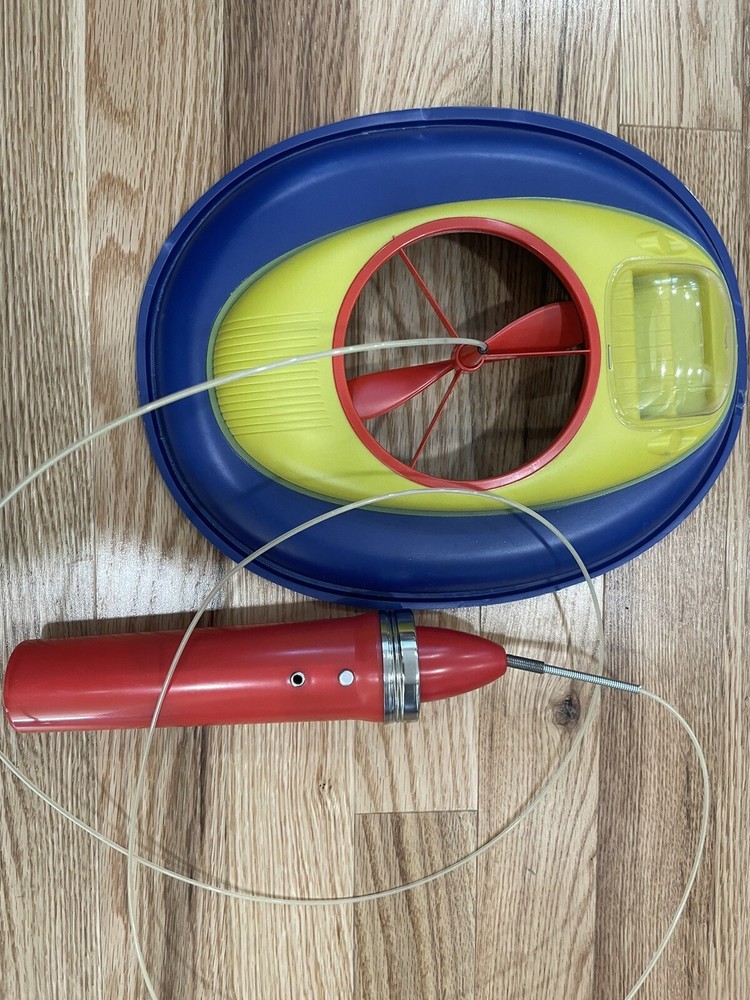 Vintage Hover RC Flying Saucer Control Hovers  WORKING