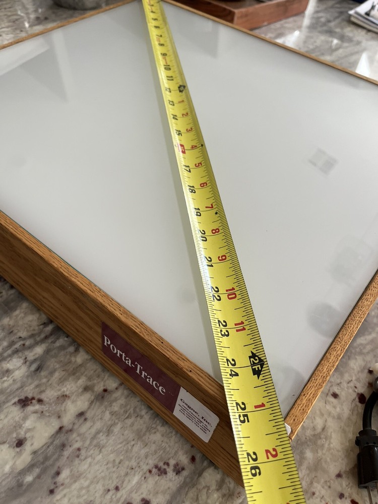 Porta-trace Solid Oak Base 16 X 18 Gagne Light box