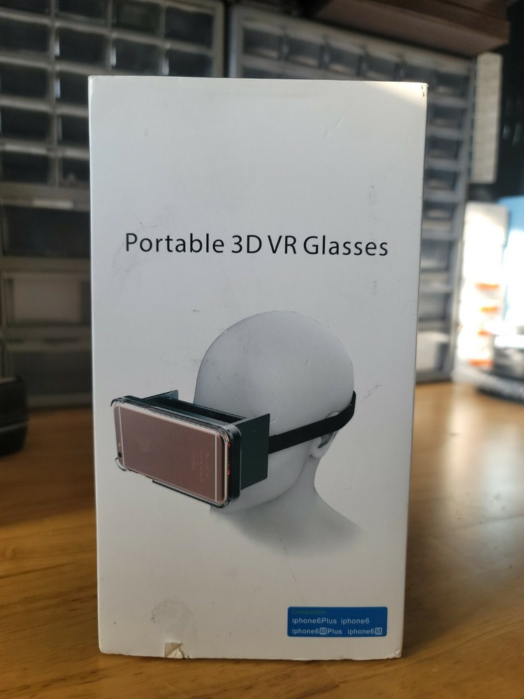 Portable 3D VR Glasses