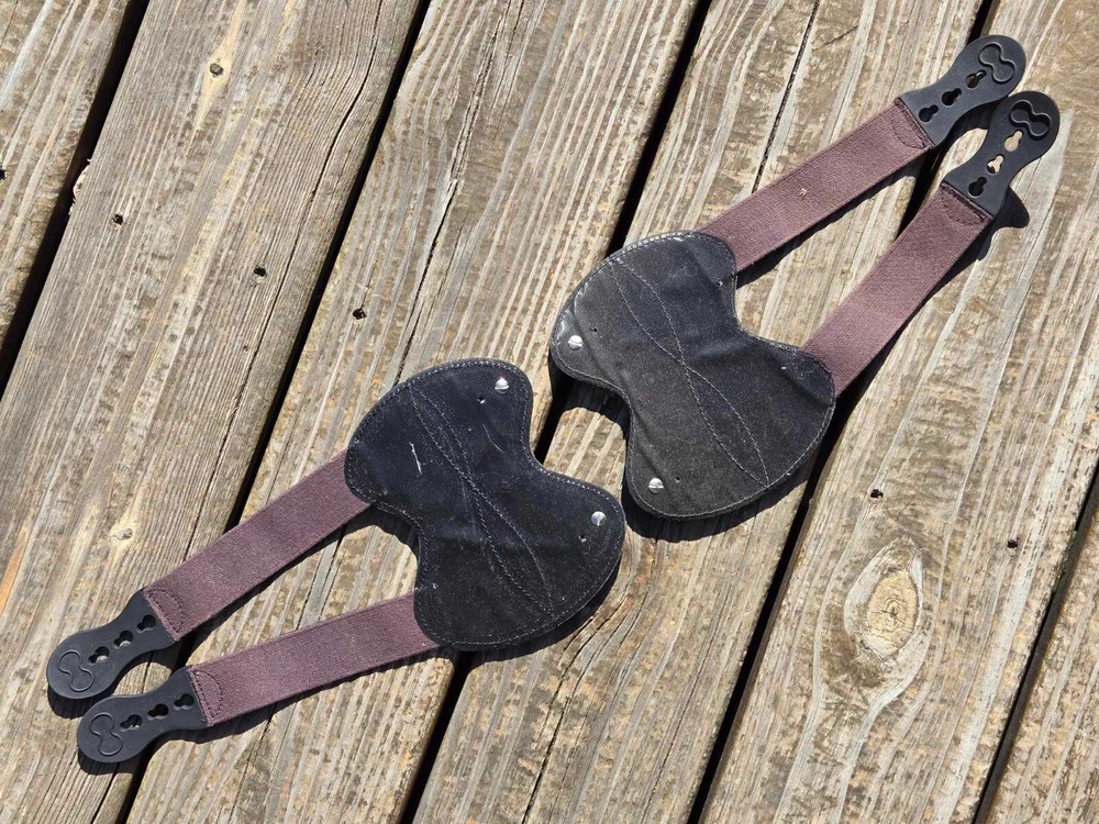 Devoucoux Black Carbon Fetlock Boots - Liners Not Included - Size Small? - NWOT