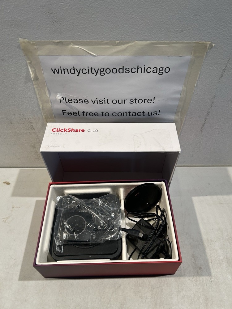 Barco ClickShare C10 Wireless Presentation & Collaboration System 2nd Generation