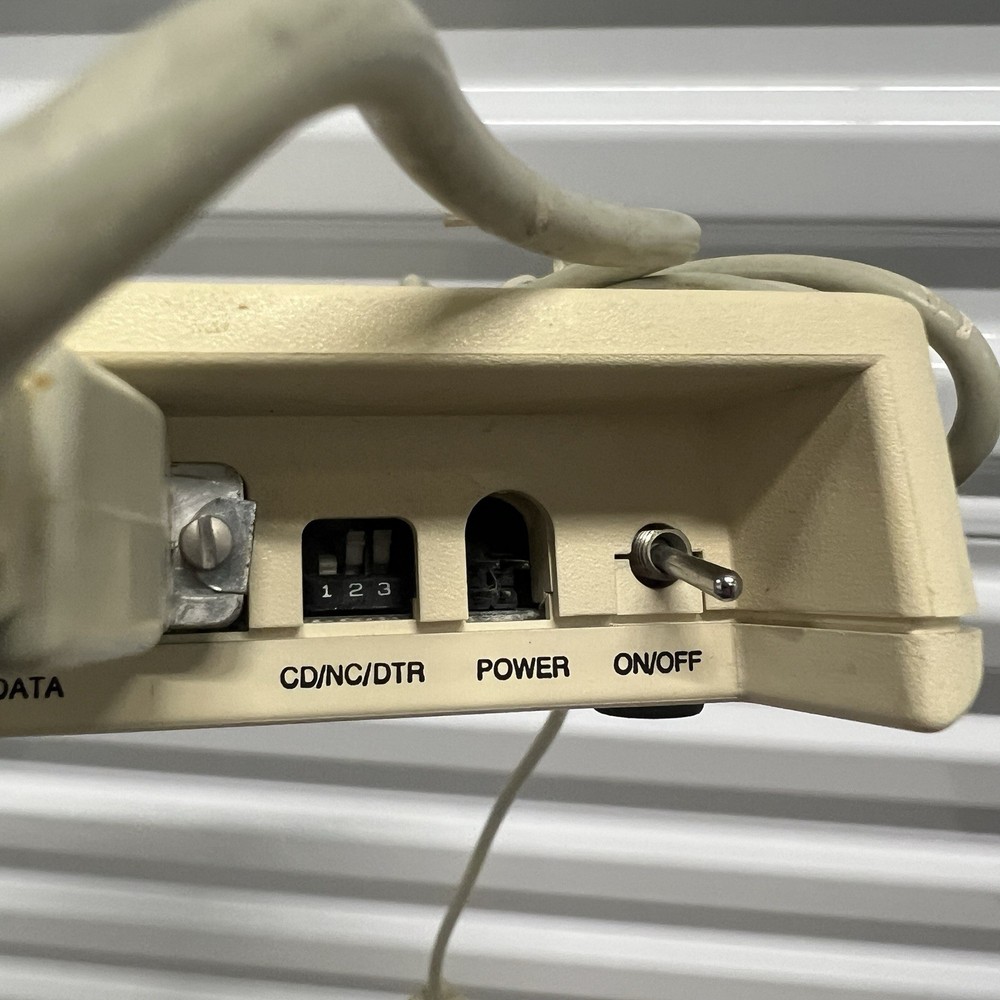 Vintage Apple Modem 300 External A9M0300 Untested Original Cable