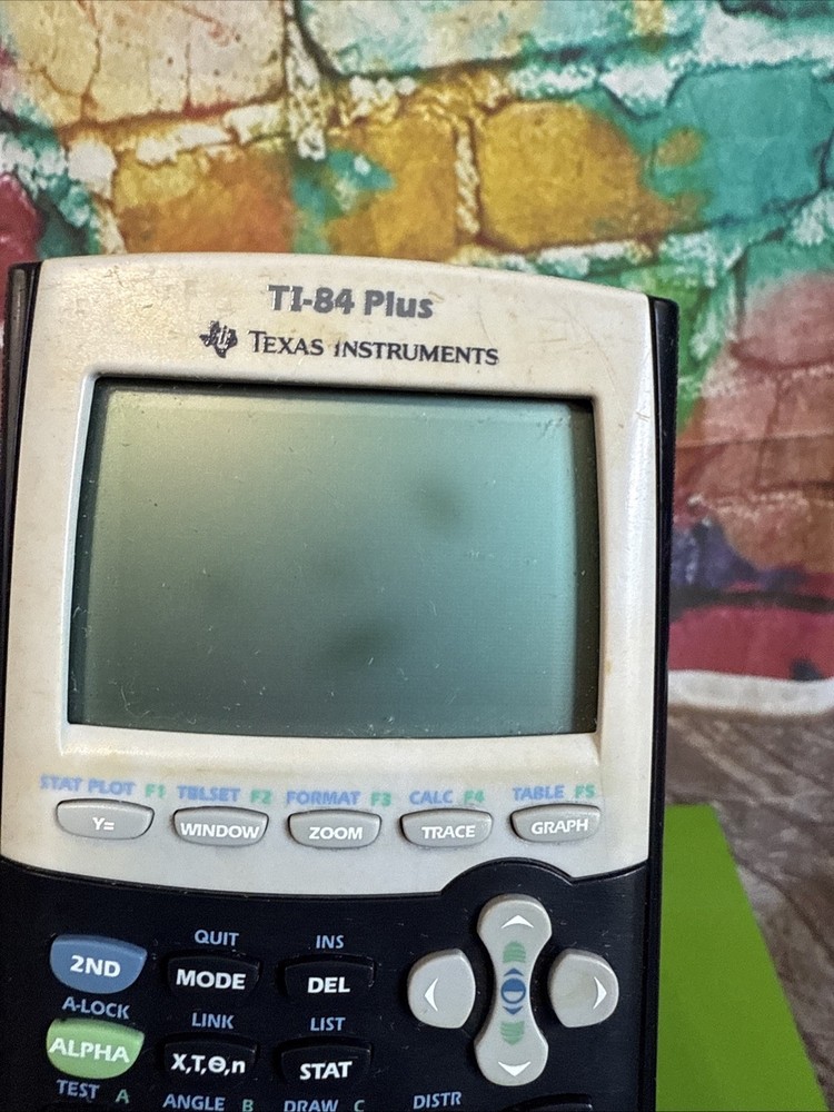 Texas Instruments TI-84 Plus Graphing Calculator - Black SEE DESCRIPTION