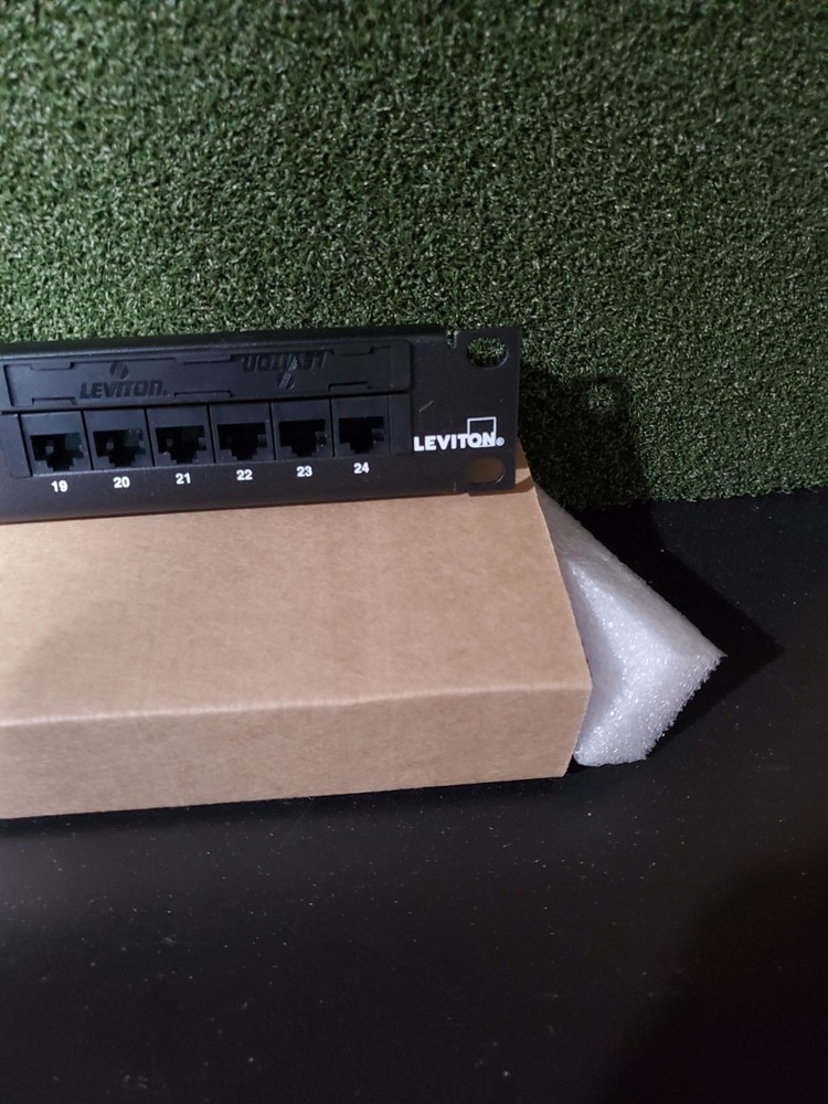 Leviton Cat6 Patch Panel T568B