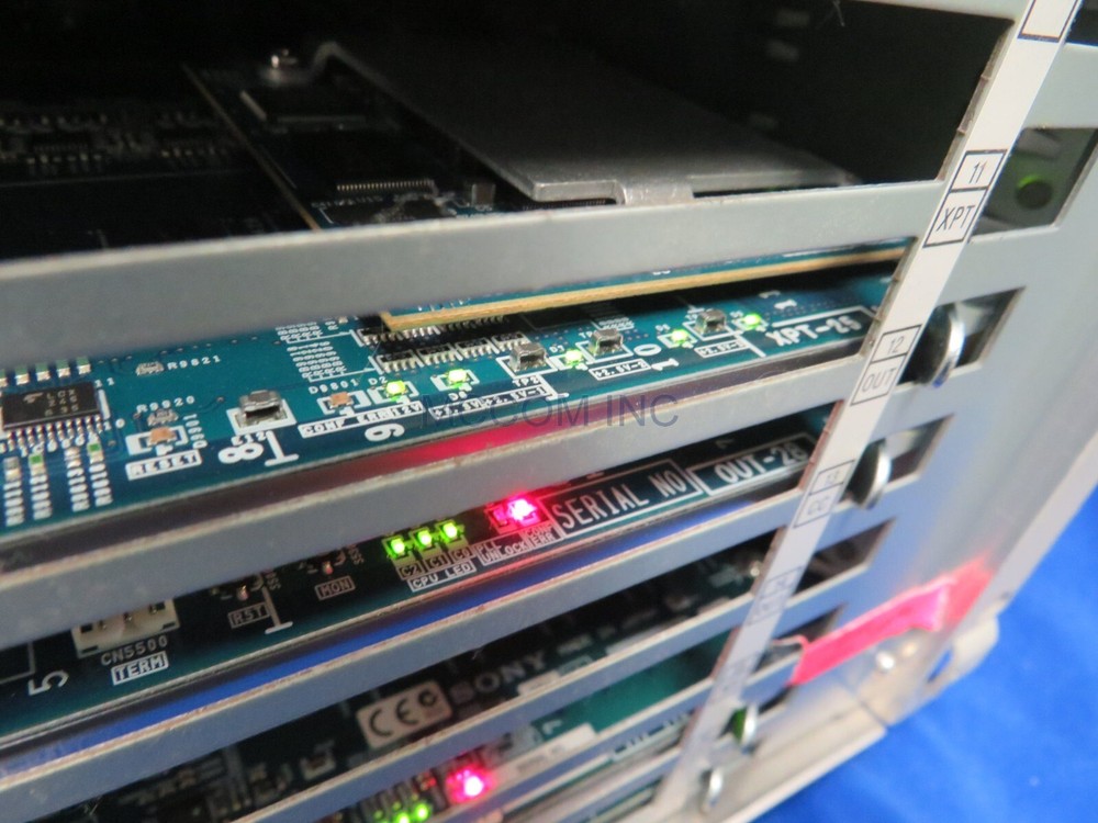 Sony MVS-8000A Multi-Format Switcher Processor Frame Only READ AD