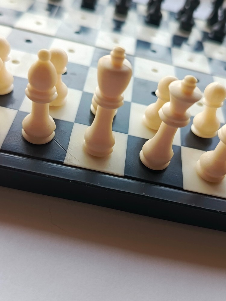 Vintage Chess Checkers Soviet Olympic 1980s