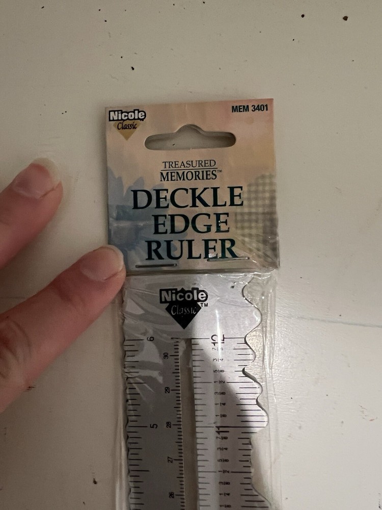 Creative Expressions Deckle Edge Ruler