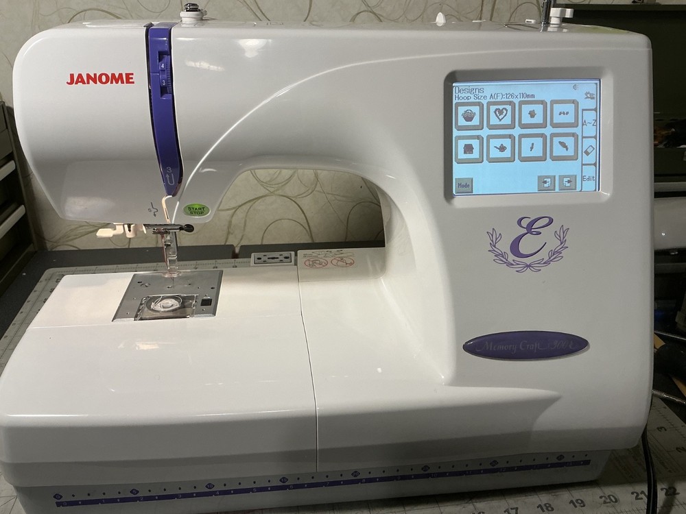 JANOME MC 300E EMBROIDERY MACHINE ONLY