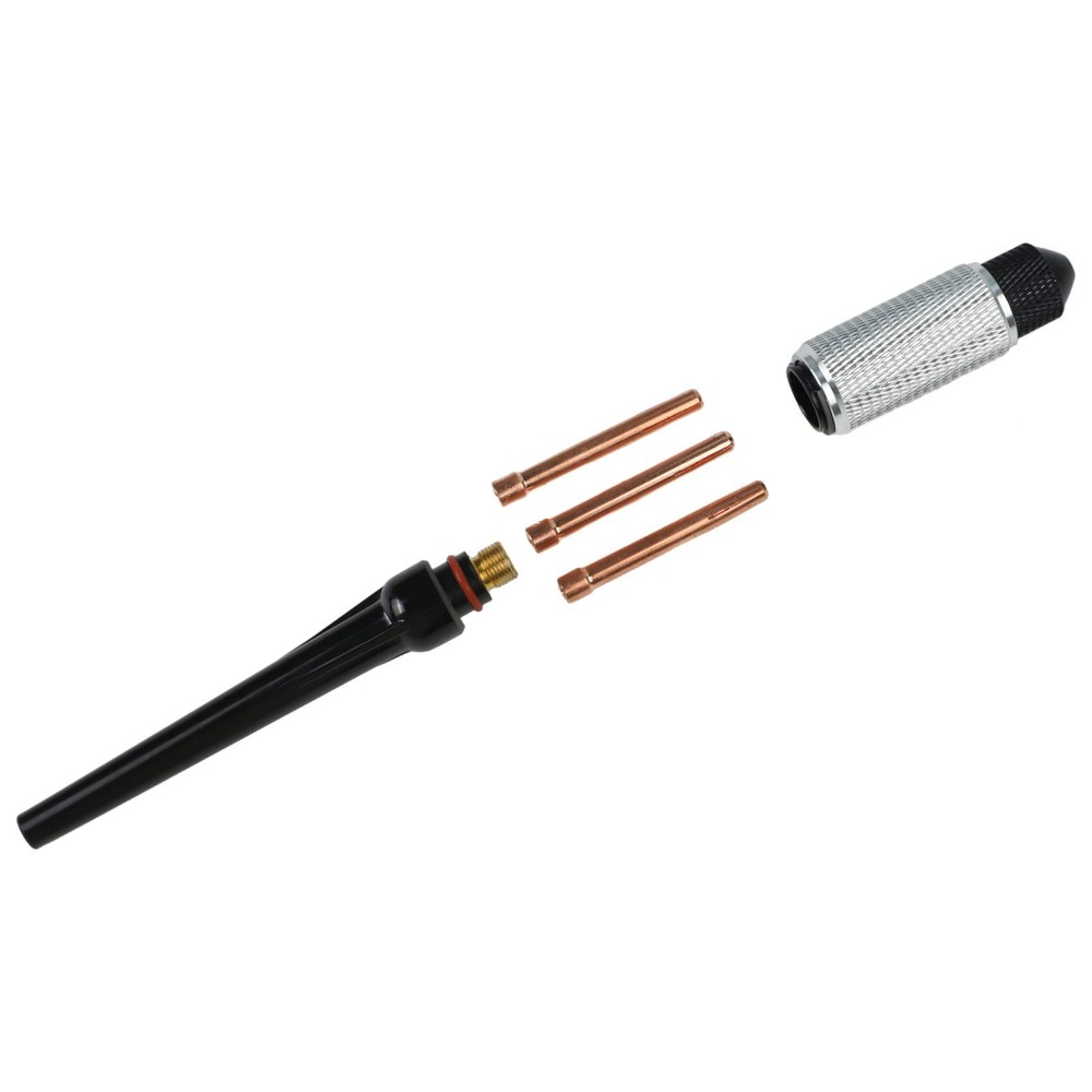 Welding Tungsten Electrode Sharpener Holder with Long Back Cup and Collets