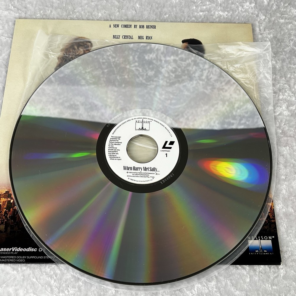 When Harry Met Sally Laserdisc - 1989